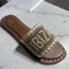 Ibiza Sandal Gold offwhite