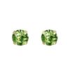 Classic stud earring peridot