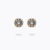 Classic stud earring greige