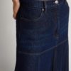 Tuxya denim skirt indigo