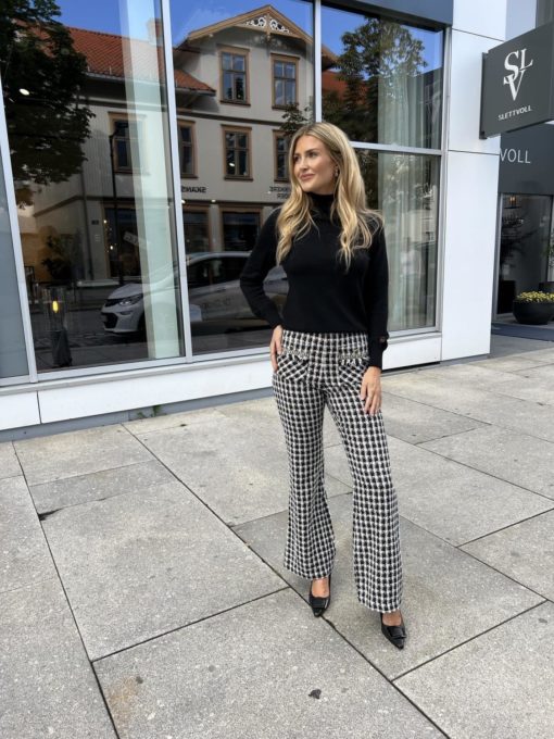 Kayleigh trousers tweed black