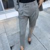 Champ terry pant ankle grey melange