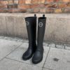 Robbie rubber boots black