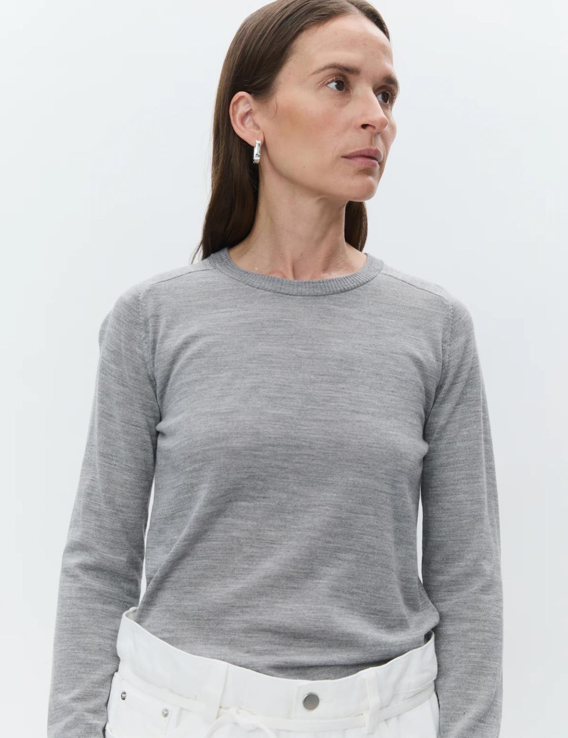 Annabelle genser merino Grey