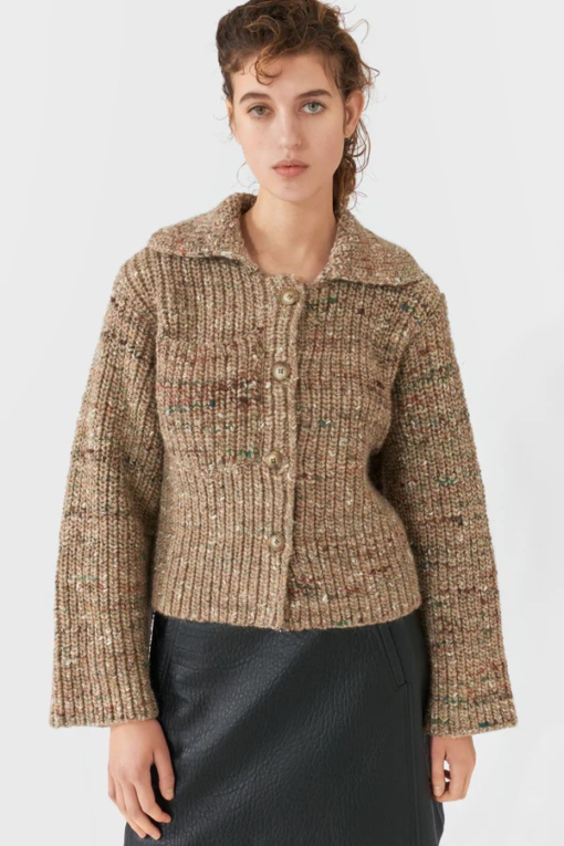 Lola Cardigan beige paella