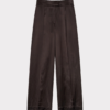 Phoebe high shine pant espresso