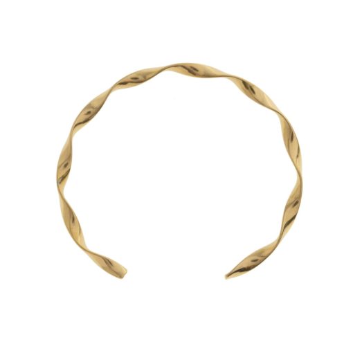 Juniper - Wavy Twisted Bangle Bracelet