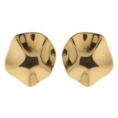 Amélie - Hammered Round Large Stud