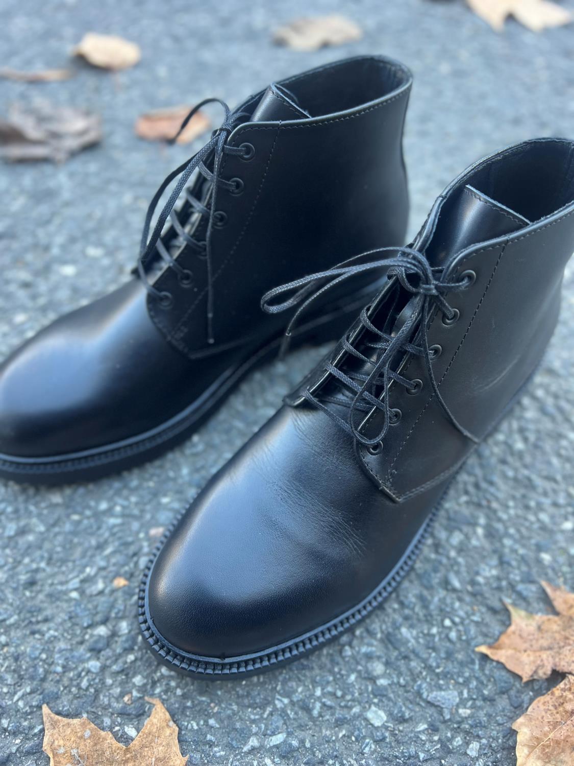 Newcastle Leather Boot Black