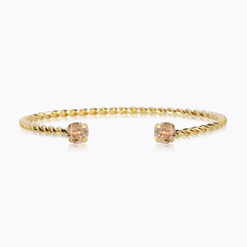 Mini twisted bracelet golden shadow