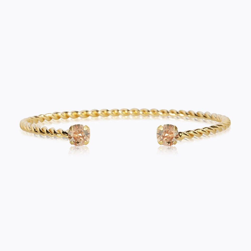 Mini twisted bracelet golden shadow