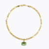 Lydia chain necklace peridot