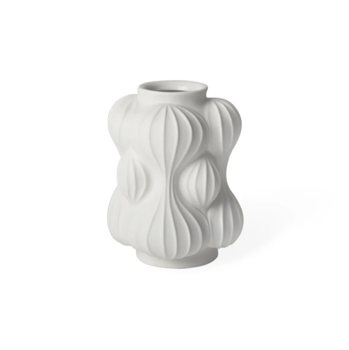 Balloon vase small white