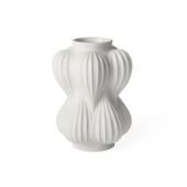 Balloon vase medium white