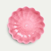 Oyster skål 24cm pink