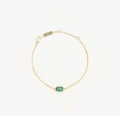 One stone bracelet green