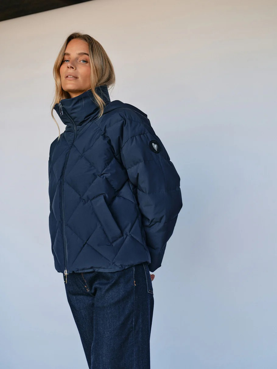 Ahla Down Jacket Salute Navy