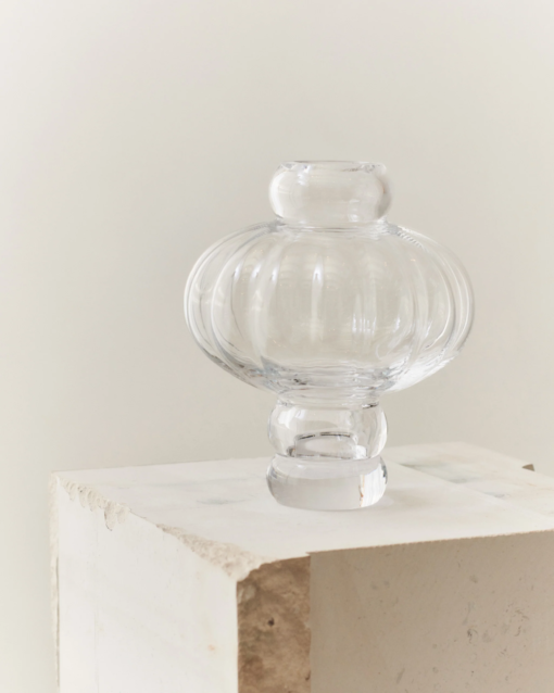 Balloon vase 02 - 20cm Clear