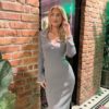 Alyssa dress grey