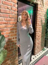 Alyssa dress grey