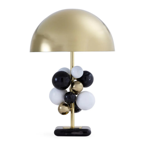 Globo table lamp marble