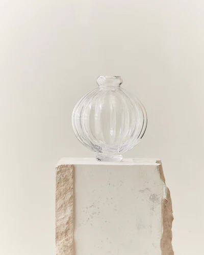 Balloon vase 01 - 25cm Clear