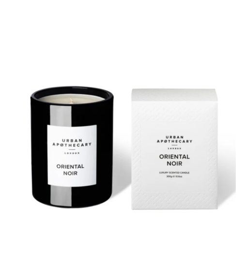 Oriental Noir glass candle 70g