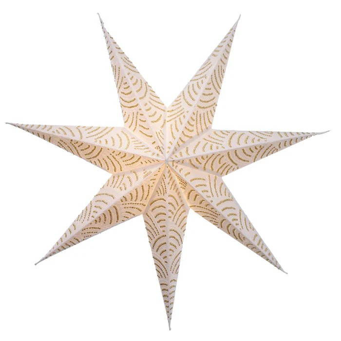 Paper star jupiter gold 70cm