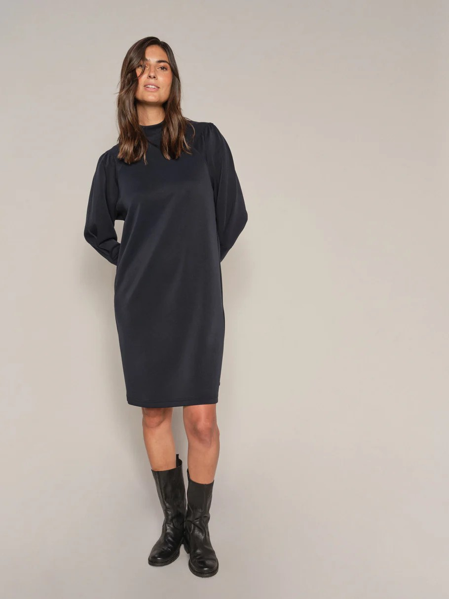 Odessa sweatdress navy