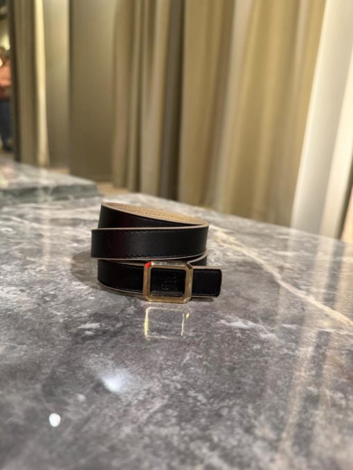 Women belt black/gabardine 94705G