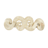 Wave spenne ivory 8cm