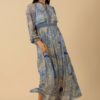 Shelby long dress blue