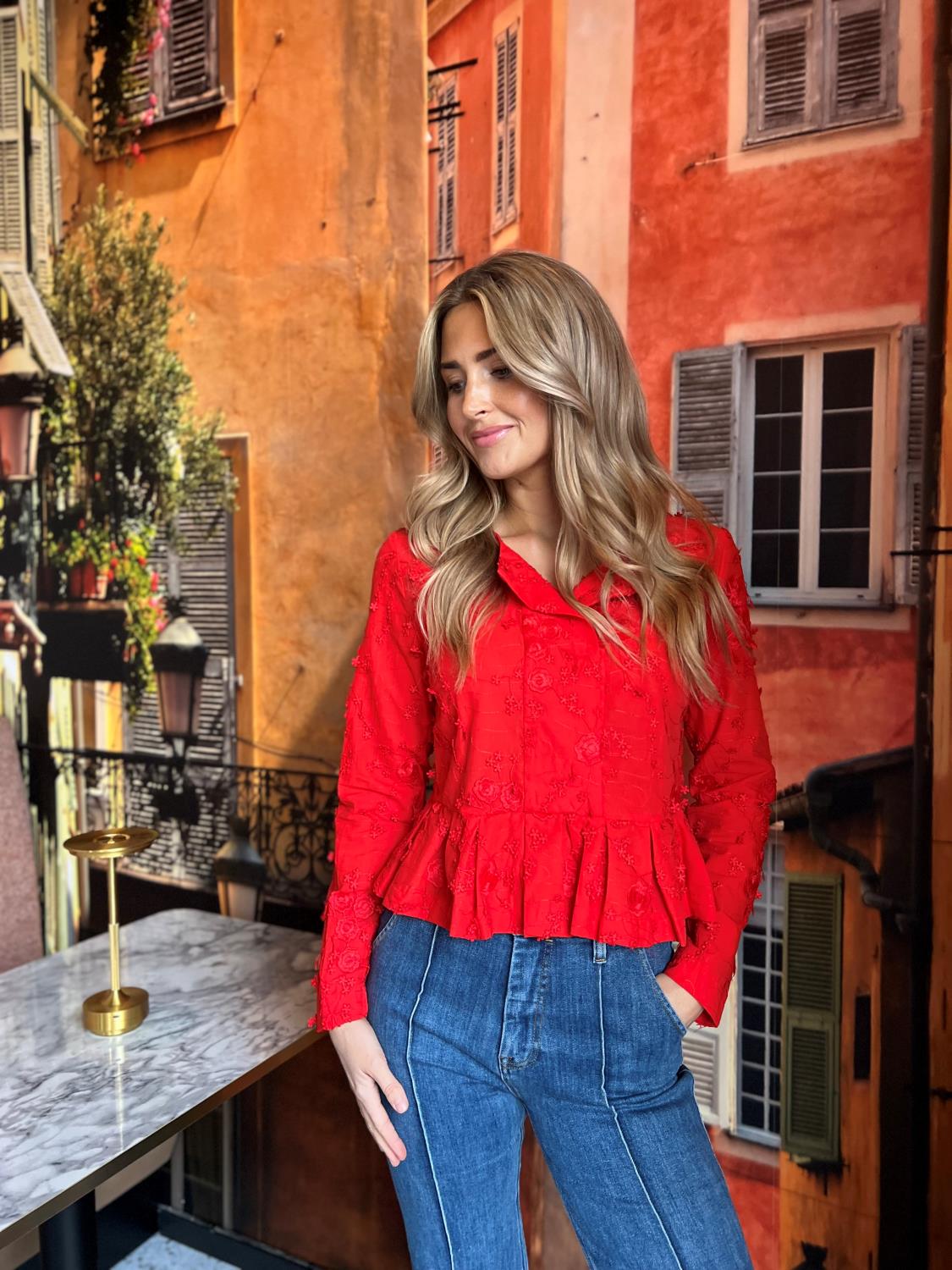 Fridoline blouse red