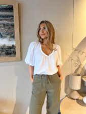 Taissa Linen Blouse white