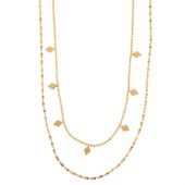 Elsie double layer necklace