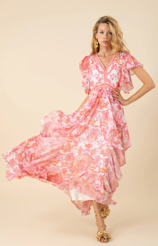 Aleah dress pink