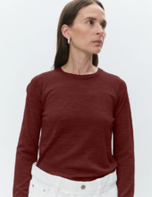 Annabelle longsleeve burgundy