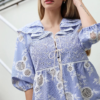 Sansa shirt blue mix