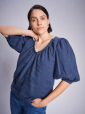 Taissa linen blouse spellbound