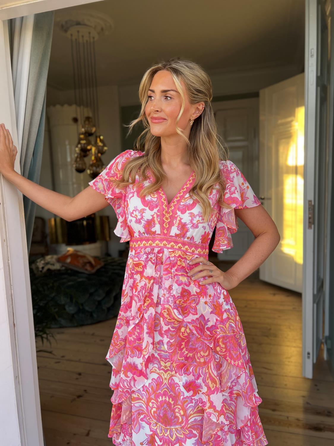 Aleah dress pink