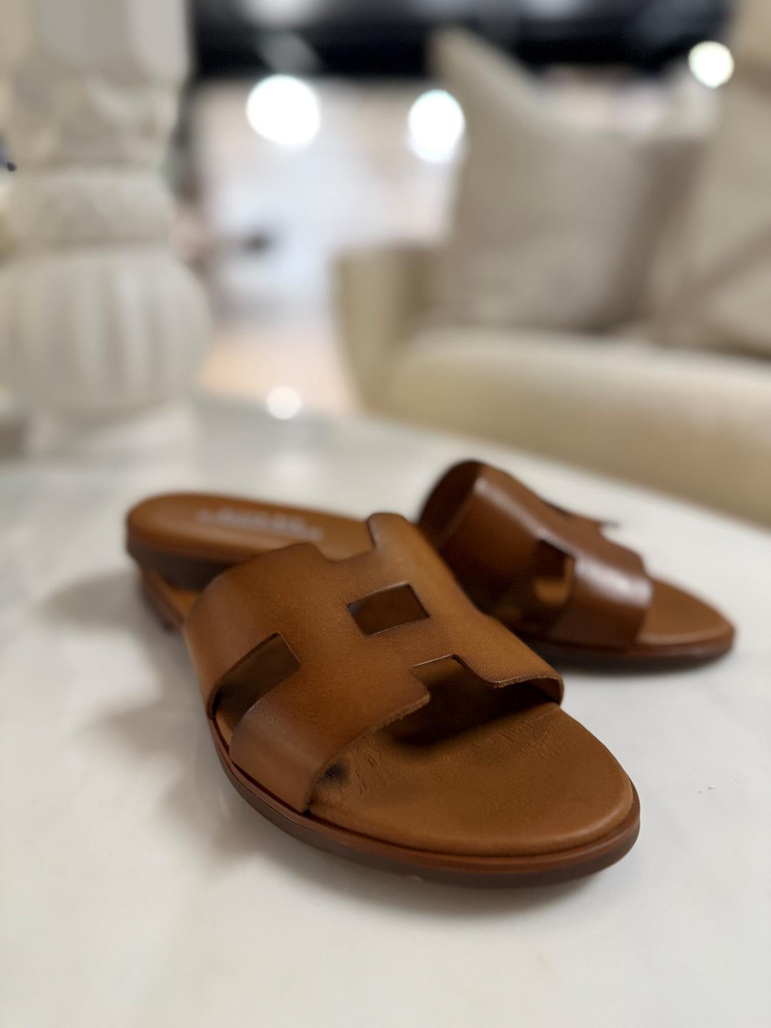 Seattle sandal cognac