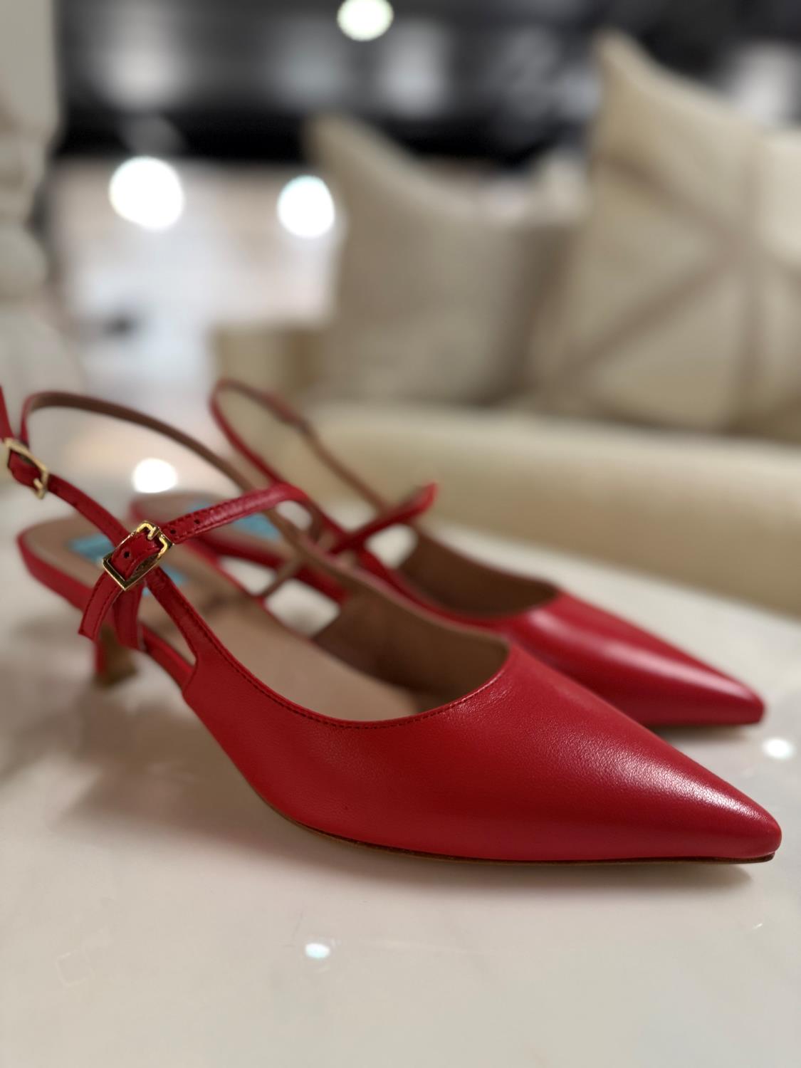 Fiamma slingback red