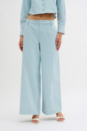 Winnie wide pant light blue