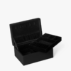 Saffiano Jewelry box medium black