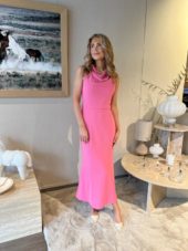 Jamie midi dress pink