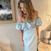 Geranium hilo dress seafoam