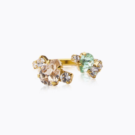 Vivi ring chrysolite light silk