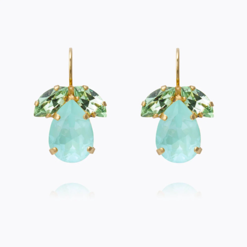 Timo earrings soft mint combo