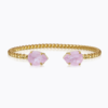 Mini drop bracelet soft pink