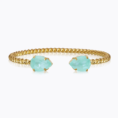 Mini drop bracelet soft mint